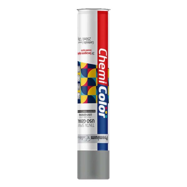 Tinta Spray Alumínio Roda Uso Geral Chemicolor 250ml - Image 3