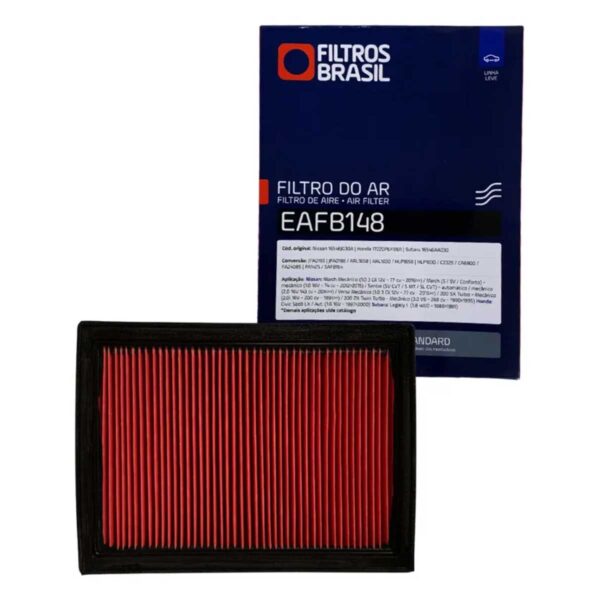 Filtro de Ar do Motor Nissan March/ Sentra/ Versa 2015 em Diante EAFB148 - Image 5