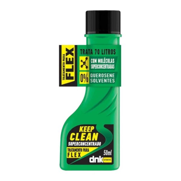 Aditivo Dnk Keep Clean Para Combustível Motores Flex 50ml