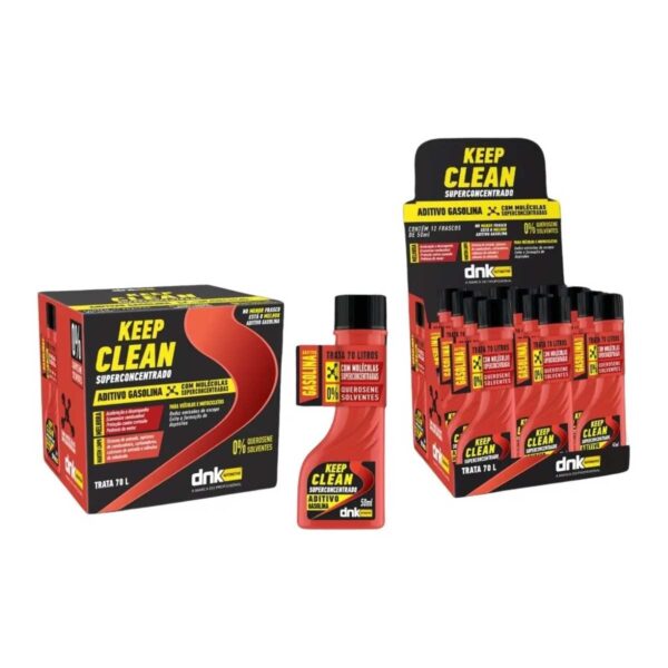 Aditivo Dnk Keep Clean Para Combustível Motores Gasolina 50ml - Imagem 6