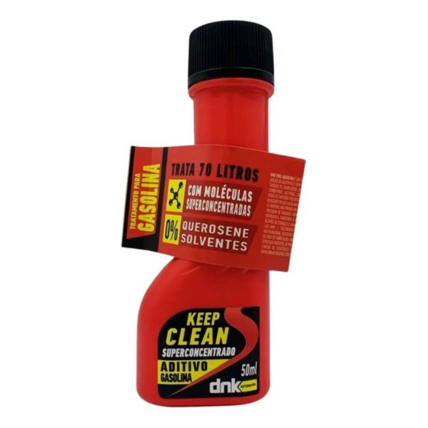 Aditivo Dnk Keep Clean Para Combustível Motores Gasolina 50ml - Imagem 9