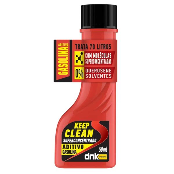 Aditivo Dnk Keep Clean Para Combustível Motores Gasolina 50ml