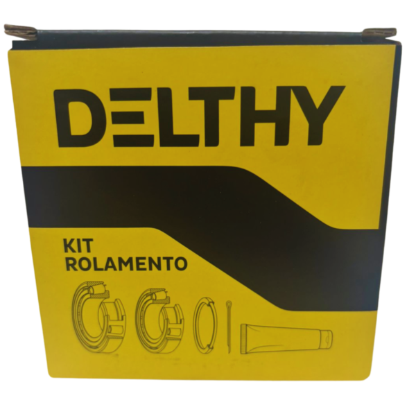 Kit de Rolamento De Roda Traseira Volkswagen Gol, Fox, Golf, Saveiro Delthy - Imagem 8
