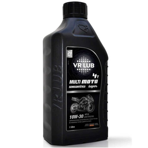 Óleo Lubrificante para Motor 10w30 Semissintético Multi Moto Super 4 Tempo 1 Litro