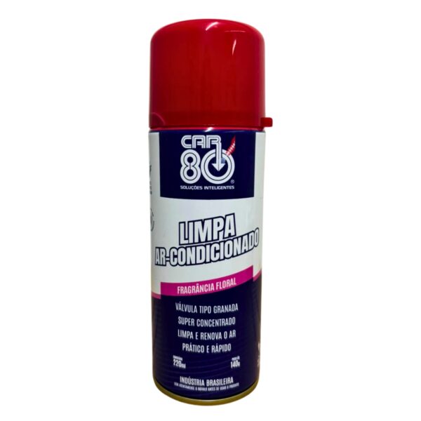 Limpa Ar-Condicionado Fragrância Floral 220ml Car 80 - Imagem 2