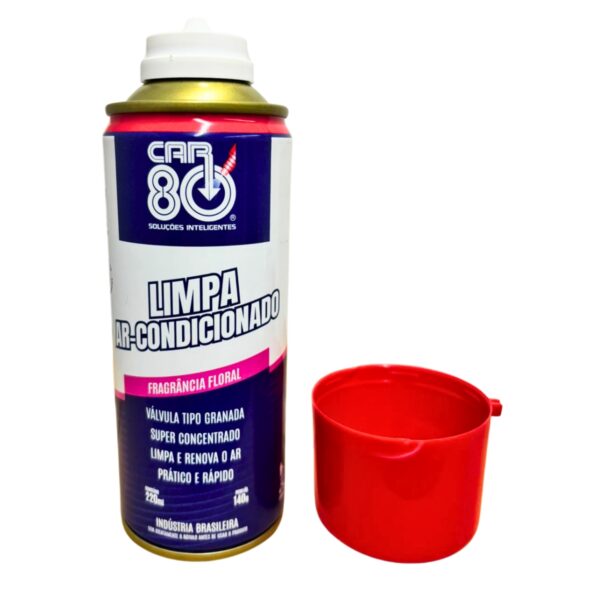 Limpa Ar-Condicionado Fragrância Floral 220ml Car 80 - Imagem 4