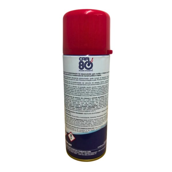 Limpa Ar-Condicionado Fragrância Carro Novo 220ml Car 80 - Image 3