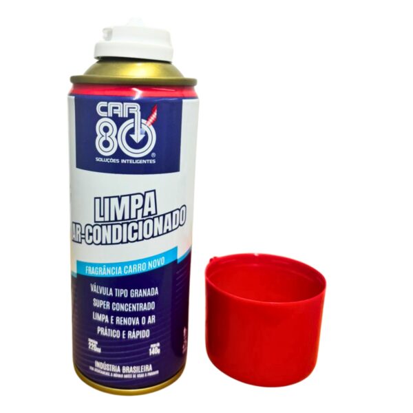 Limpa Ar-Condicionado Fragrância Carro Novo 220ml Car 80 - Image 4