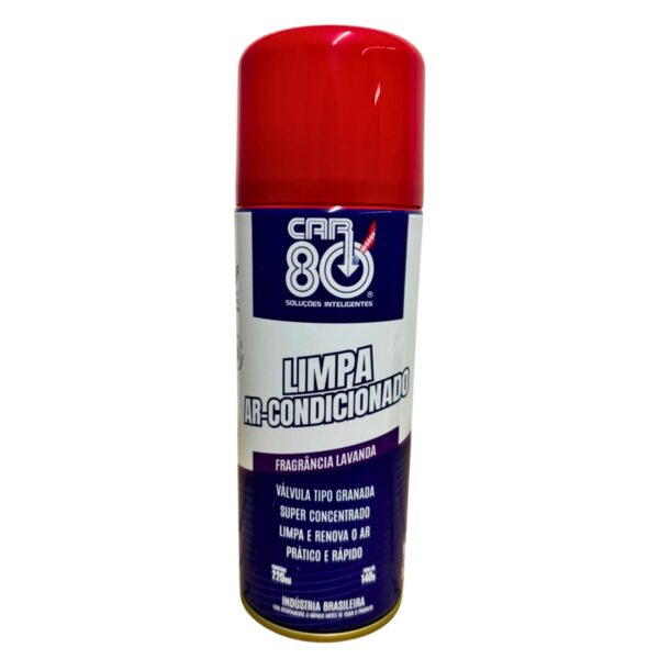Limpa Ar-Condicionado Fragrância Lavanda 220ml Car 80 - Imagem 2