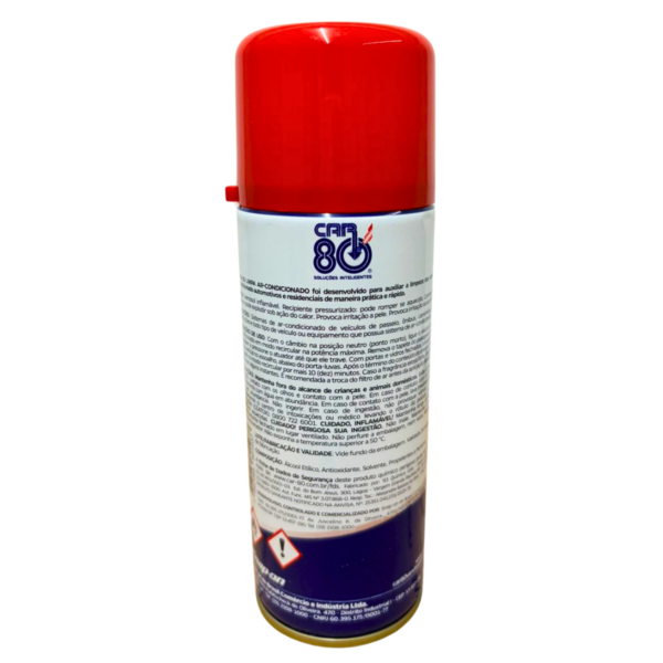 Limpa Ar-Condicionado Fragrância Classic 220ml Car 80 - Imagem 3