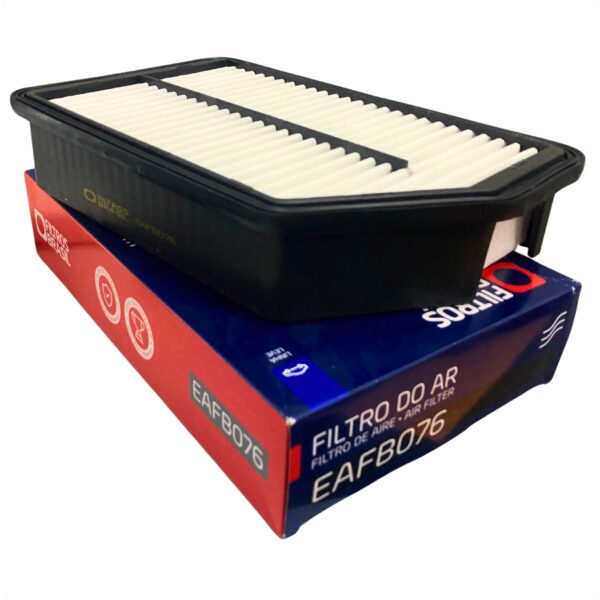 Filtro Ar Ix35 I30 1.6 2.0 16V Flex Gasolina 2010 á 2022 - Imagem 2
