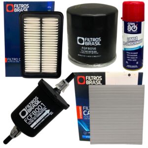 Kit Revisão Troca Filtros HB20 1.0 Flex 2012 em Diante