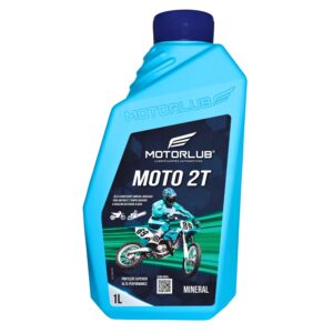 Lubrificante Motor Lub 2 Tempos 1 Litro - Óleo Moto Mineral