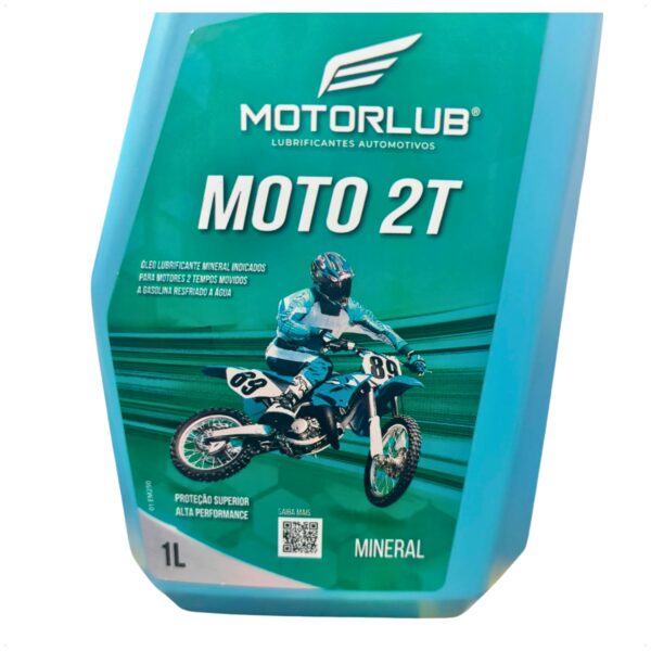 Lubrificante Motor Lub 2 Tempos 1 Litro - Óleo Moto Mineral - Imagem 7