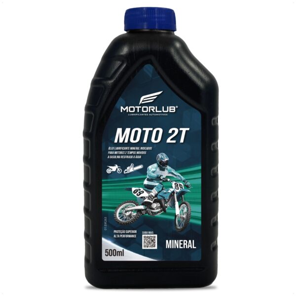 Lubrificante Motor Lub 2 Tempos 500ml - Óleo Moto Mineral