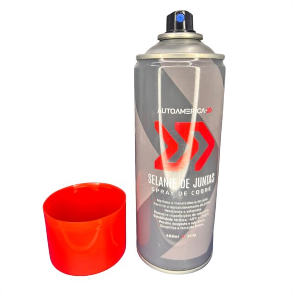Spray Selante Juntas Cabeçote de Cobre Alta Temperatura 450ml - Imagem 5