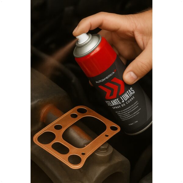 Spray Selante Juntas Cabeçote de Cobre Alta Temperatura 450ml - Imagem 9