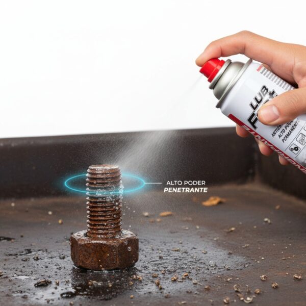 Desengripante Lub Fast 300ml Lubrificante Antiferrugem Multiuso Spray - Imagem 6