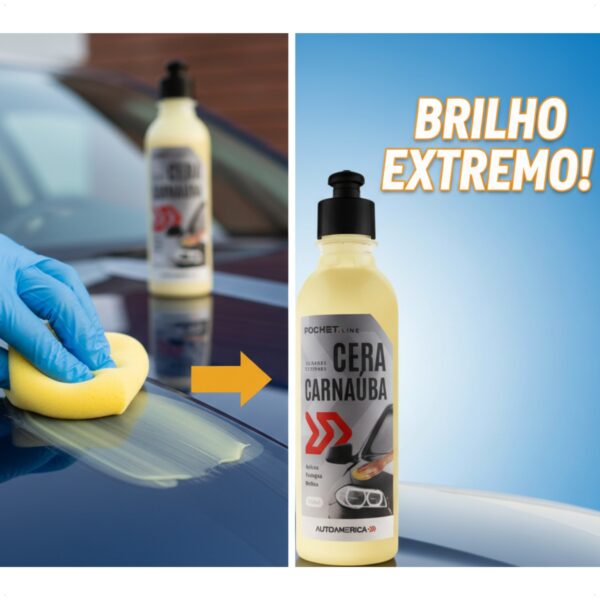 Cera Carnaúba Pochet Line Cuidados Externos 300ml - Imagem 7