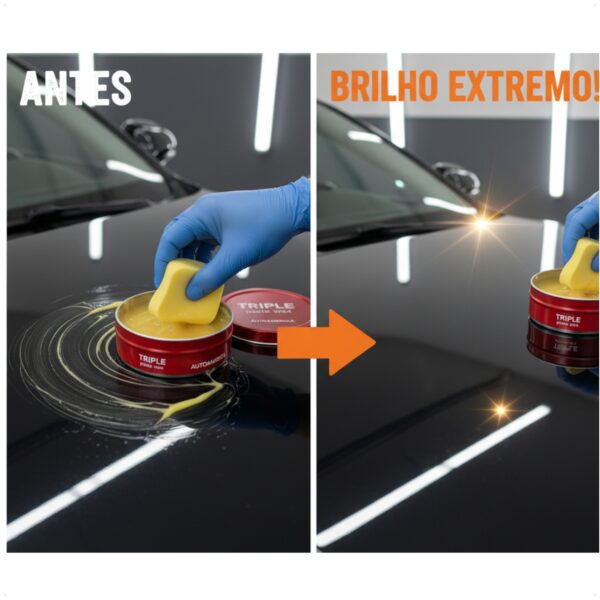 Cera Carnaúba Automerica Triple Wax 100g Brilho Intenso - Imagem 9