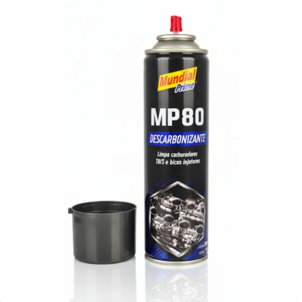 Descarbonizante MP80 Mundial Prime Limpa TBI Carburador Motor 300ml - Imagem 3