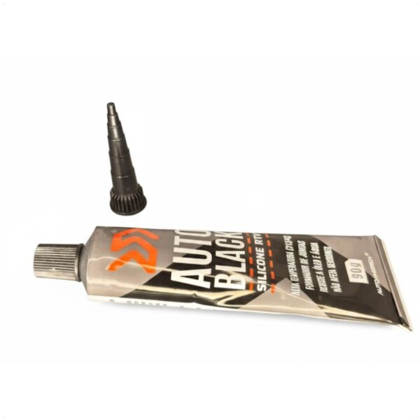 Silicone Preto Auto Black RTV Para Juntas Motor Alta 90g - Imagem 4