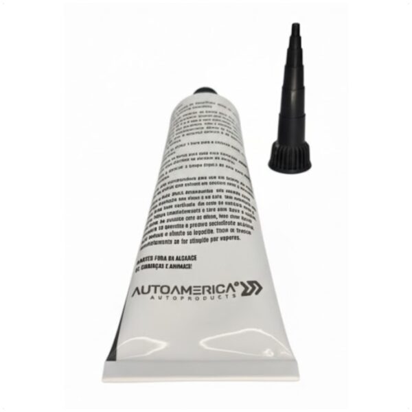 Silicone Preto Auto Black RTV Para Juntas Motor Alta 90g - Imagem 7