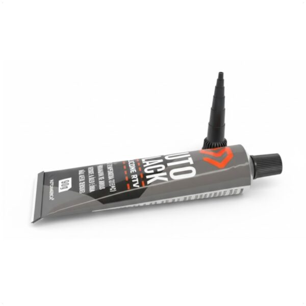 Silicone Preto Auto Black RTV Para Juntas Motor Alta 90g - Imagem 3
