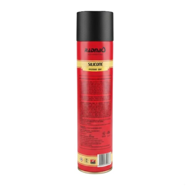 Silicone Perfumado Radnaq Vintage Hot Pimenta Rosa 400ml Painel Plástico Brilho e Proteção - Imagem 3