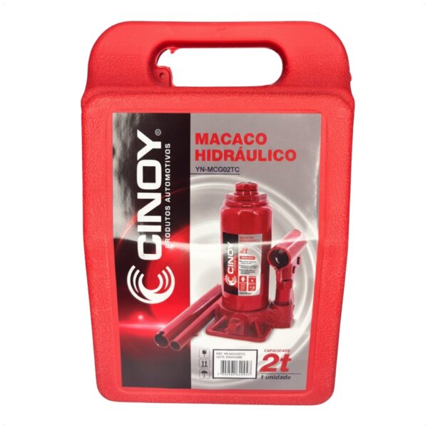Macaco Hidráulico Garrafa 2 Toneladas Universal Cinoy - Imagem 6